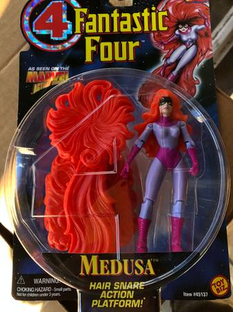 Fantastic Four Medusa Action Figure Marvel Comics Figurine 1996 ToyBiz 1