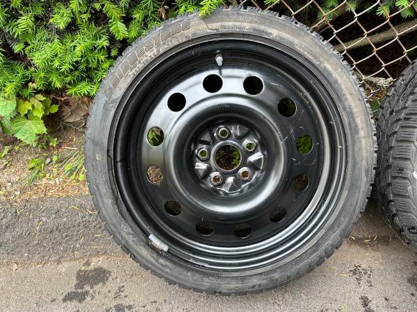 Winter Wheel Set 5x114 215/45/18 (fits many cars) - $300 (East Arlington)63438880808451124