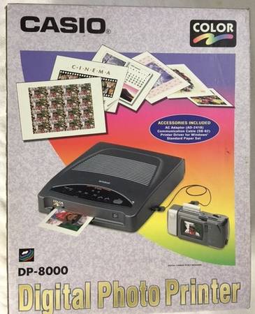 Casio 8000SX / Impresora de color - $80 (belmont)63470971465347124
