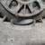 One 14x7 inch Slotted mag alloy rim classic Chevy cars 2 thumbnail