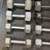 Set Of Cast Iron Hex Dumbbells: 8s, 10s, 12s, 15s, 20s & 25s  total = 180 # 8 thumbnail