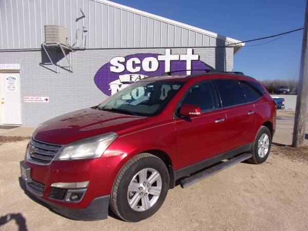 $10500--14 TRAVERSE AWD-EXQUISITE/1 OWNER/96,XXX MILES/3SEAT/WARRANTY! 1