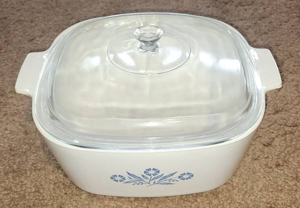 Vintage Corningware Casserole Dish 1