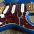 FENDER Stratocaster Guitar Blue Deluxe Players Strat Rosewood 2008 16 thumbnail