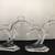 Stunning Set of Vintage Double Crystal Candleholders 3 thumbnail
