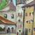 European Street Scene Street Painting -Signed Barron 4 thumbnail