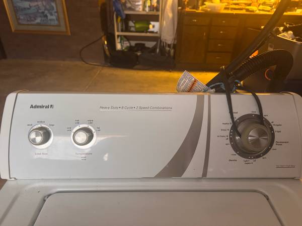 admiral washer machine 1