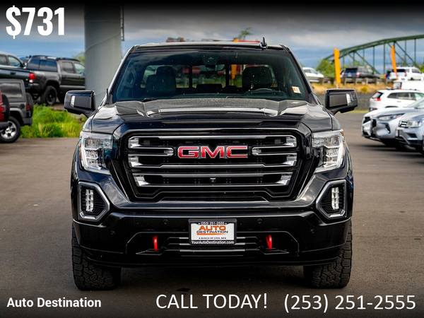 2019 GMC Sierra 1500 AT4Crew AT 4 Crew AT-4-Crew Cab - $731 (Auto Destination)63623313491843122