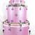 Click Icon 4pc Maple Drum Set Pink Satin Sparkle Finish Shell Pack 18 14 10 14 14 thumbnail