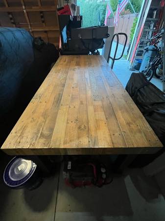 Pottery Barn Rustic Dining Table 1