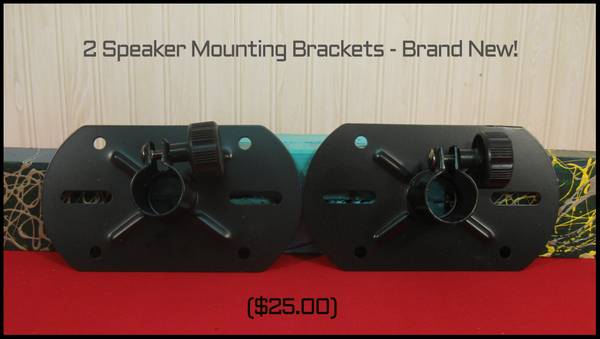 2 Speaker Mounting Brackets 1