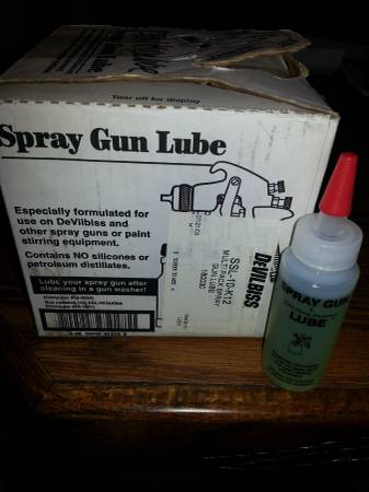 DeVilbiss SSL10 PAINT SPRAY GUN LUBE 1