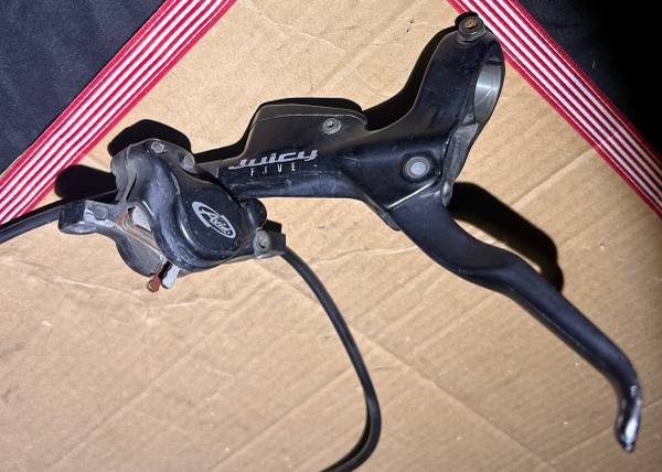 HYDRAULIC BRAKE AVID JUICY FIVE good pads no leaks Ready To Ride FRONT 1