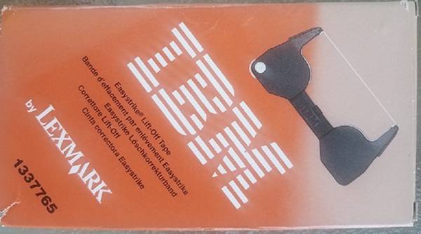 IBM by LEXMARK 1337765 Typewriter Ink 1