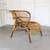 Vintage Rattan Barrel Lounge Chair | Mid-Century Bamboo Chair 2 thumbnail