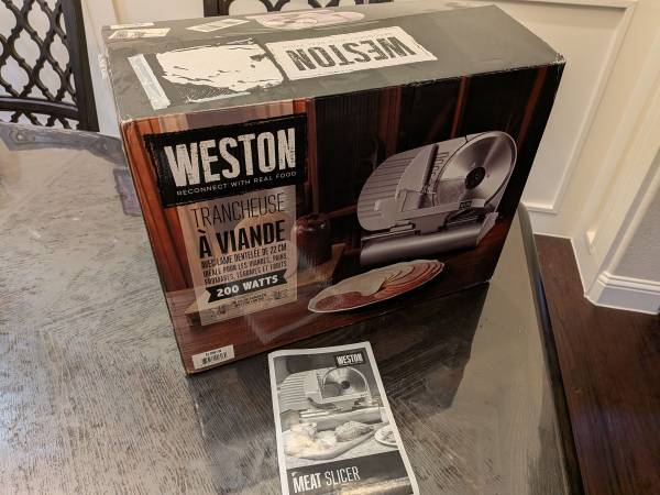 Weston Meat slicer 1