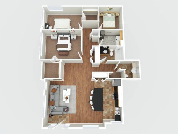 Expansive 2BR + Den, 2BA – Beautifully Renovated! 1