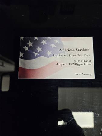 Junk removal local moves with 17foot enclosed trailer 1