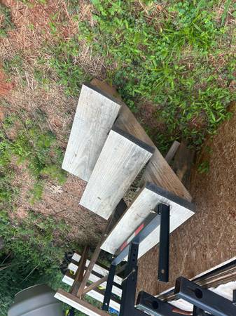 Several Temporary construction steps 1