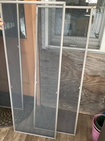 2 Andersen casement window screens 1