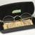 Antique Round Frame Eyeglasses 3 thumbnail