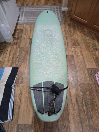 7'4" NSP Fun Surfboard 1