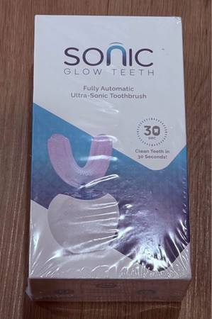Sonic Glow Teeth Fully Automatic Ultrasonic Toothbrush – NEW SEALED 1