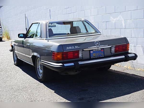 1982 Mercedes-Benz 380 Series SL 2D Coupe Roadster - $11900.0063619283854979123