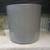 Large & Tall Grey cylinder Gainey ceramic pottery 1 thumbnail
