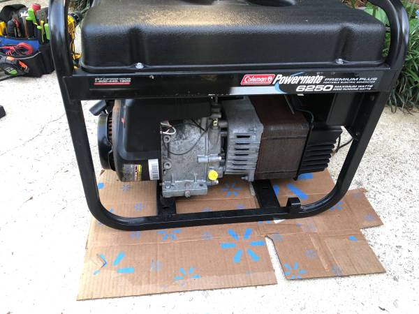 Coleman Powermate premium plus portable electric generator for sale 1