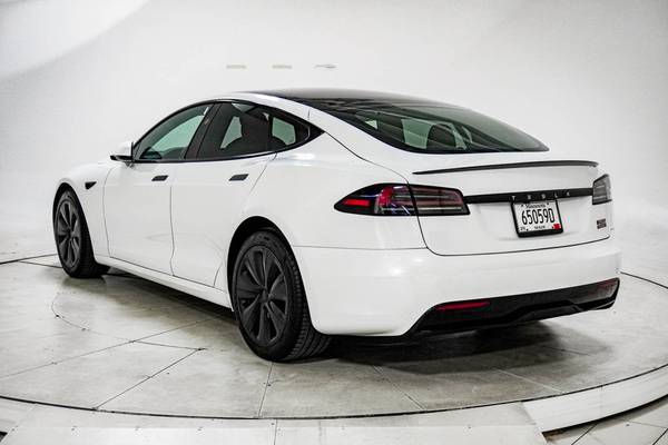2023 *Tesla* *Model S* *Plaid AWD* Pearl White Multi - $68,998 (Richfield Bloomington Honda)63470066130177124