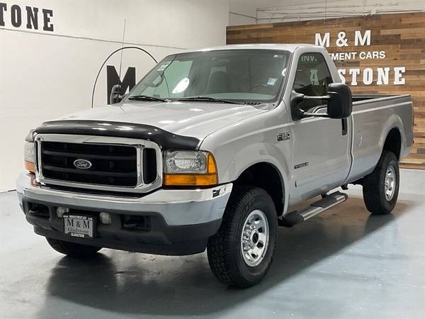 1 2001 Ford F-350 4x4 4WD F350 XLT Regular Cab  / 7.3L DIESEL / 72,000 M 1