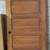 Solid wood 5 panel stained door 7 thumbnail