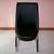 4 CONTEMPORARY - CHROME FRAME / BLACK VINYL DINNING ROOM CHAIRS 2 thumbnail