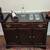 Statton Server w/Flip Open Panels, Mobile w/Casters, Old Towne Finish 1 thumbnail