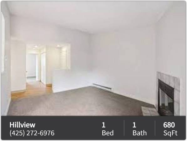 $1,495 / 1br - 680ft2 - All the comforts of home - at a great low price! 1 bed, 1 bath! (Seattle - Bryn Mawr-Skyway)63948083991555122