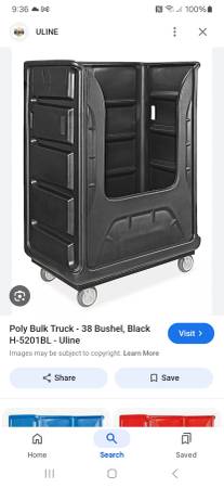 Warehouse bulk poly trucks (linen carts) 1