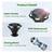 Solar Mole Repellent Ultrasound Gopher Repeller with LED Night Light 4 Pack 6 thumbnail
