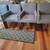 4 beautiful grey upholstered dining chairs 2 thumbnail