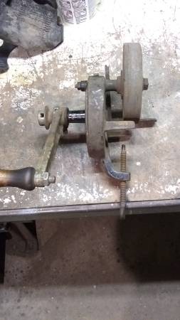 Hand Crank 5" bench sharpener 1