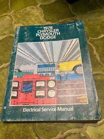 1978 Chrysler Plymouth Dodge Manuals (Set of 2) 1