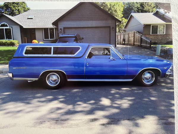 1966 El Camino low mile 2 owner Classic NO RUST - $17,950 (In Eugene, fly in drive home or ship)63617398675843122