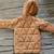 Zara tan girl's quilted hooded winter coat size 9, 134 cm with tags 1 thumbnail