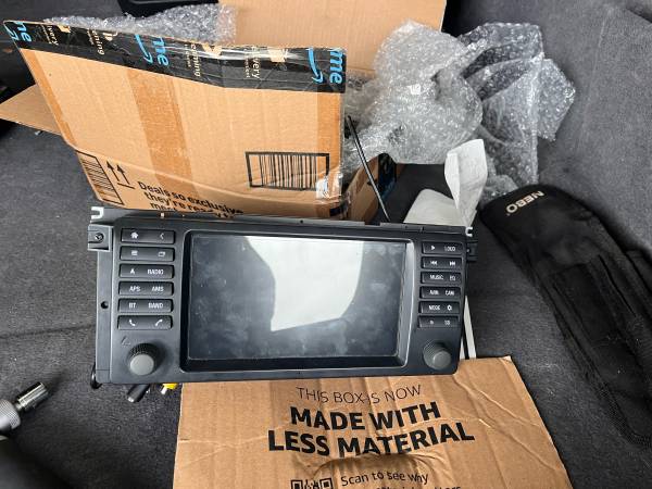 E38 e39 nav dispay aftermarket 1