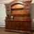 For Sale: Antique Hutch Cabinet with Attached Buffet Table – Elegant & 2 thumbnail