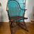 Vintage Stickley Wood Windsor Fan Back Rocking Chair 1995 Continuous Arm Rocker 1 thumbnail