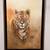 Oil or Acrylic On Canvas - Tiger - Authentic original painting 2 thumbnail