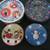 $2 each Round Christmas Holiday Metal Tins with Lids 1 thumbnail