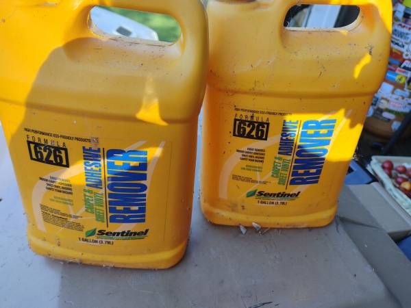 Adhesive remover carpet/vinyl 1