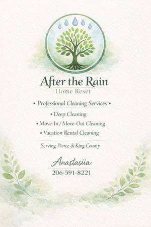 Reliable House Cleaning - Bellevue/Seattle/Tacoma 1